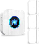 Wireless Door Chime, Wireless Doorbell Chime for Store with LED Indicators Waterproof, Door Alarm...