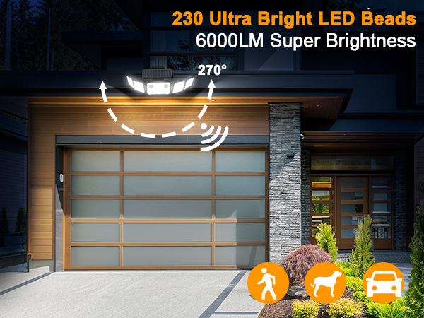 bright solar flood lights