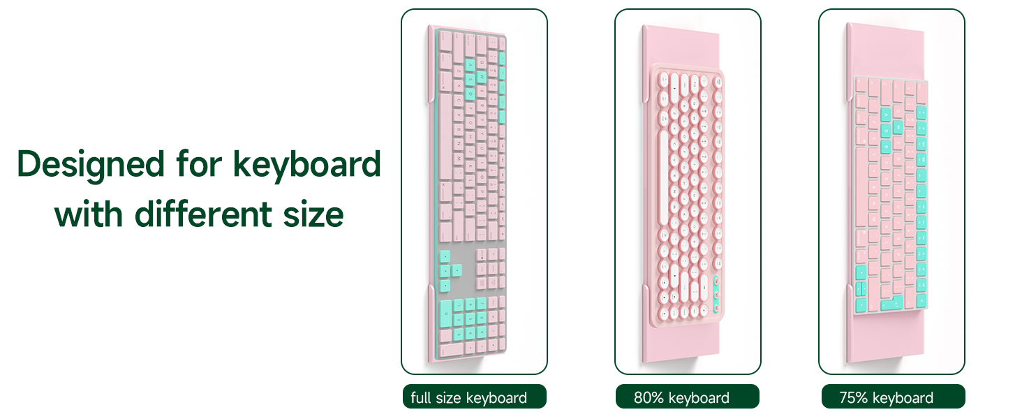 pink keyboard riser