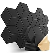 Dailycooper 12 Pack Self-adhesive Acoustic Panels 12