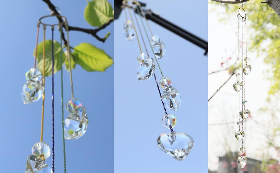 Heart Prism Suncatcher-1