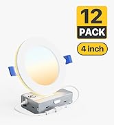 recessed lighting with night light