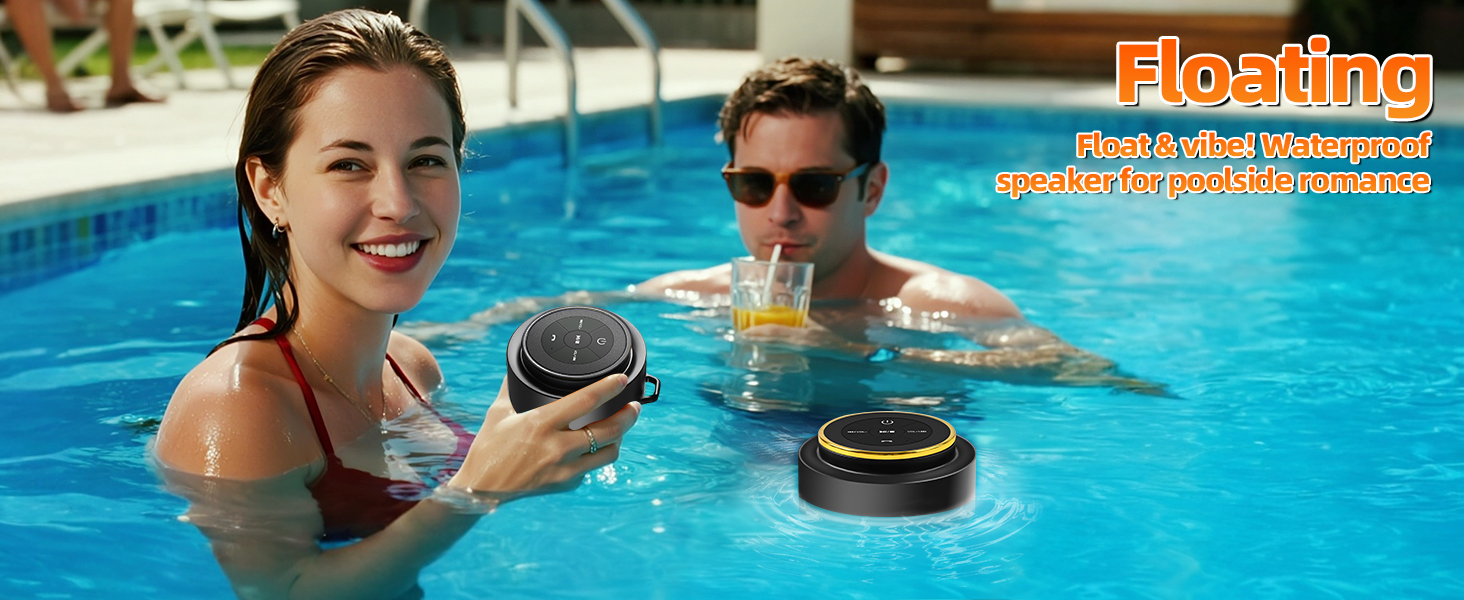 floating shower speaker shower speaker bluetooth waterproof bluetooth speaker for swimming pool