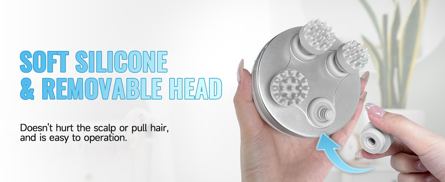  Electric Scalp Massager