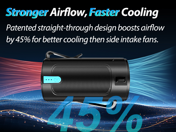 belt fan clip on cool clip fan under shirt