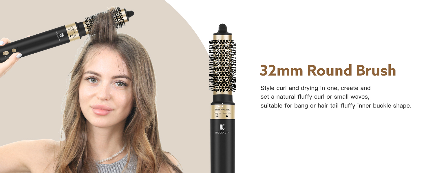 Webeauty hair dryer brush blow 5 in 1 air styler