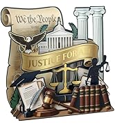DISJOURNEY Law School Graduation Card - Justice For All 5-Layer Pop Up Card for New Lawyer - Law ...