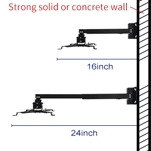projector wall mount