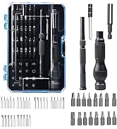 JMXULLCC Precision Screwdriver Set,50 in 1 Multifunction Screwdriver Repair Kit,Magnetic Screwdri...