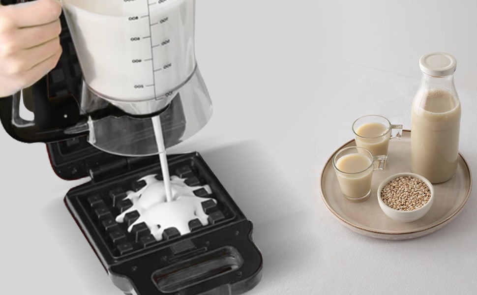pack silicone belgian pour hand held mixer and maker camping shake whiskware bowl masa para shaker