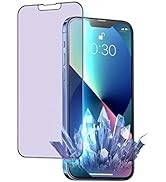 PERFECTSIGHT Sapphire Anti Glare Anti Blue Light Screen Protector Designed for iPhone 13 Pro Max ...