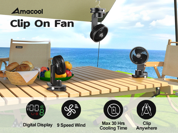 portable camping fan