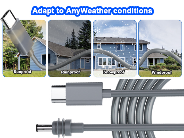 dc to usb-c cable for starlink mini