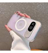 Magnetic for Google Pixel 9/9Pro Case Women, [Compatible with MagSafe], [Holographic Iridescent C...