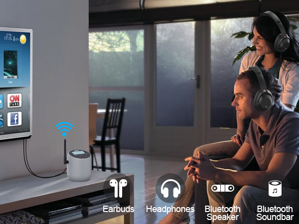 bluetooth transmitter for tv audio