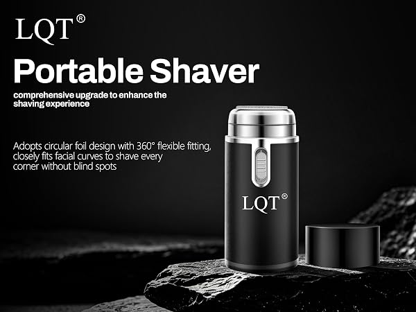 LQT Portable Electric Shaver for Men