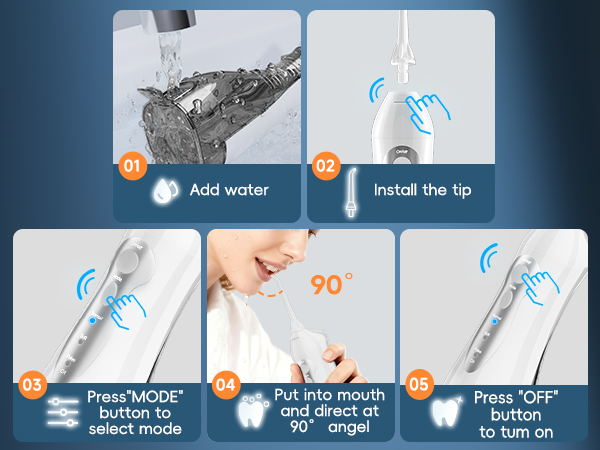 water picks for teeth cleaning cordless