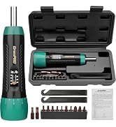 GRENPRO Scope Torque Wrench 15 Pcs Torque Screwdriver Set, 10-70 Inch Pound Torque Wrench, 1/4" D...