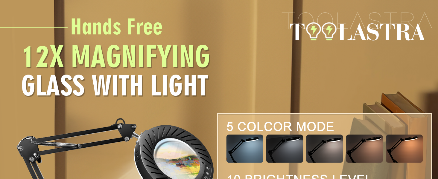 Black Friday Cyber Monday Deals 2024 Magnifying Glass with Light