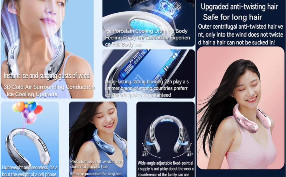 personal cooling device / portable cooling fan