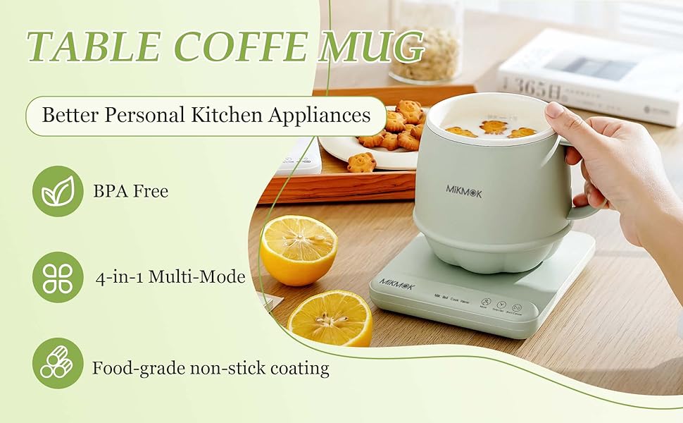 BPA Free 4-in-1 Multi-Mode Food-grade non-stick coating