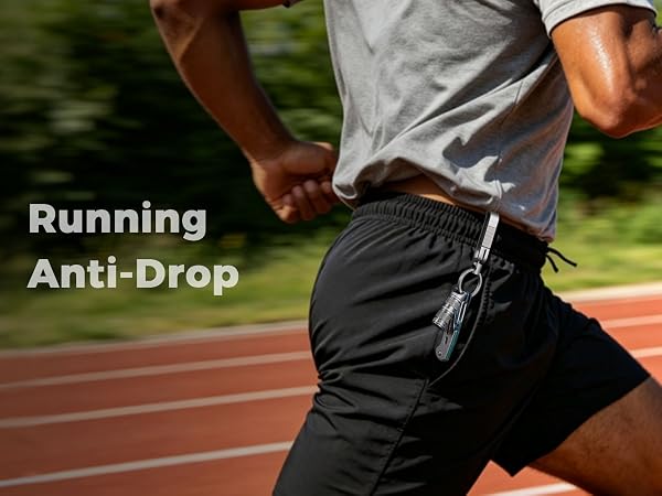 Secure Lock Stopper, Keys Stay Firm While Running