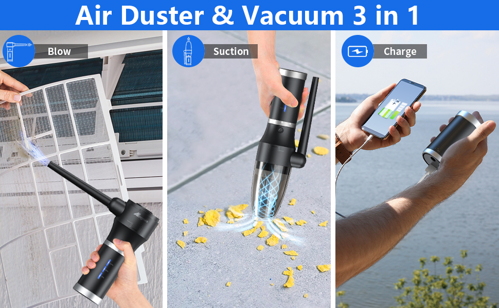 air duster &amp; vacuum