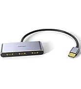3 Port DisplayPort 1.4 Splitter, DisplayPort MST Hub Monitor Splitter, DisplayPort to 3X DP Multi...