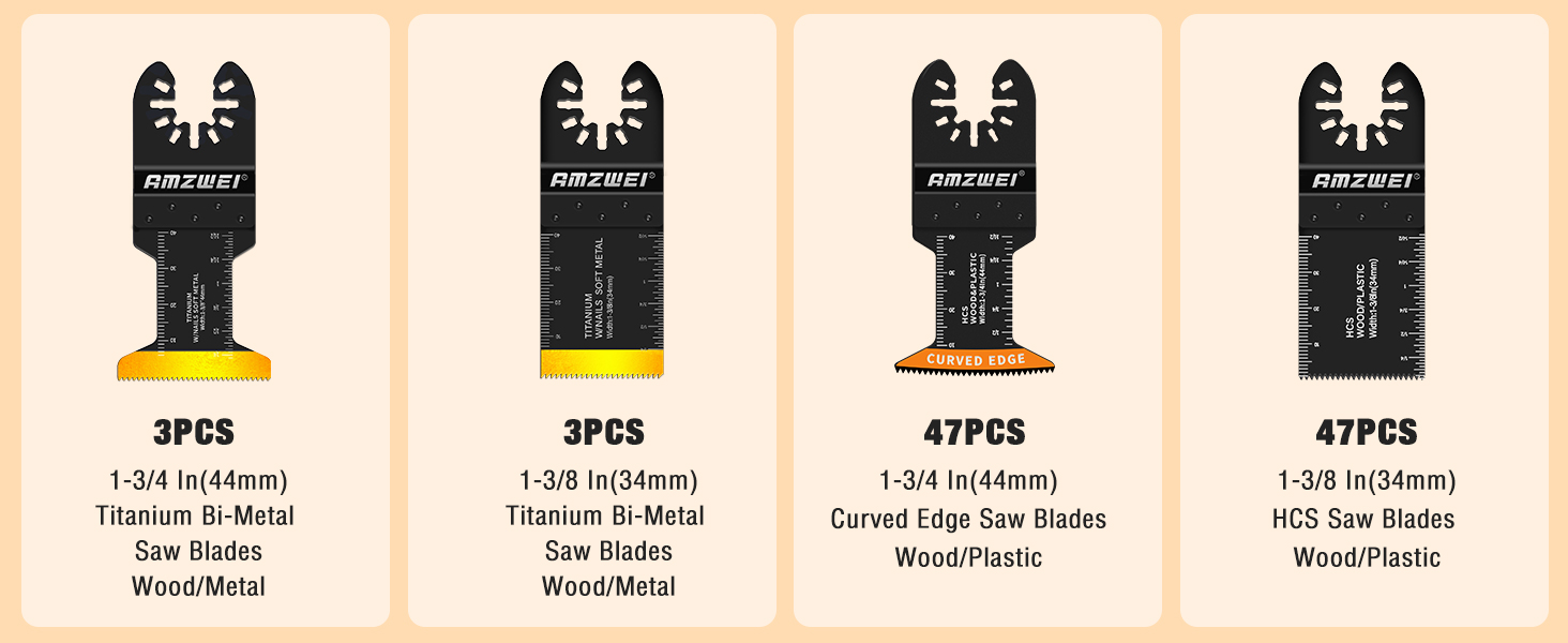 metal oscillating blades