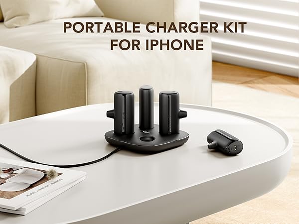  Powerbank Charging Kit for iPhone fast charging