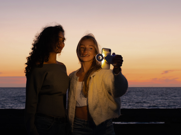 pocket-size selfie light for TikTok content creators