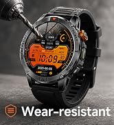 KPEP Smart Watch for Men (Answer/Make Call) - 1.53" HD Military Smartwatch, 100 Days Extra-Long B...
