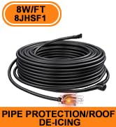 water pipe heat cable