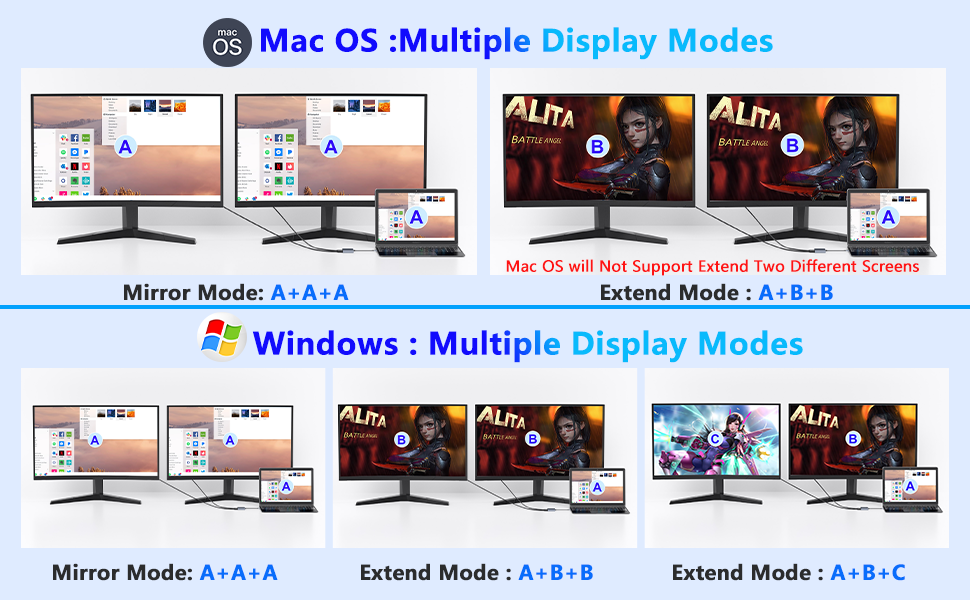 dual monitor adapter