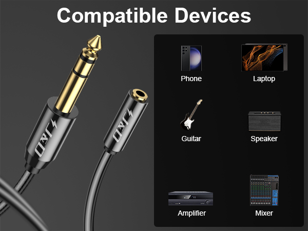 Phone,Laptop,Guitar,Speaker,Amplifier,Mixer