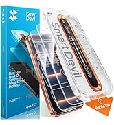 SMARTDEVIL 2 Pack Screen Protector for iPhone 17 Pro Max, 9H Hardness Military Grade Shatterproof...