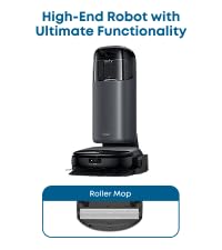 eufy C28 Robot Vacuum and Mop for Pet Hair, 15,000 Pa Suction, HydroJet™ Self-Cleaning Roller Mop, D...