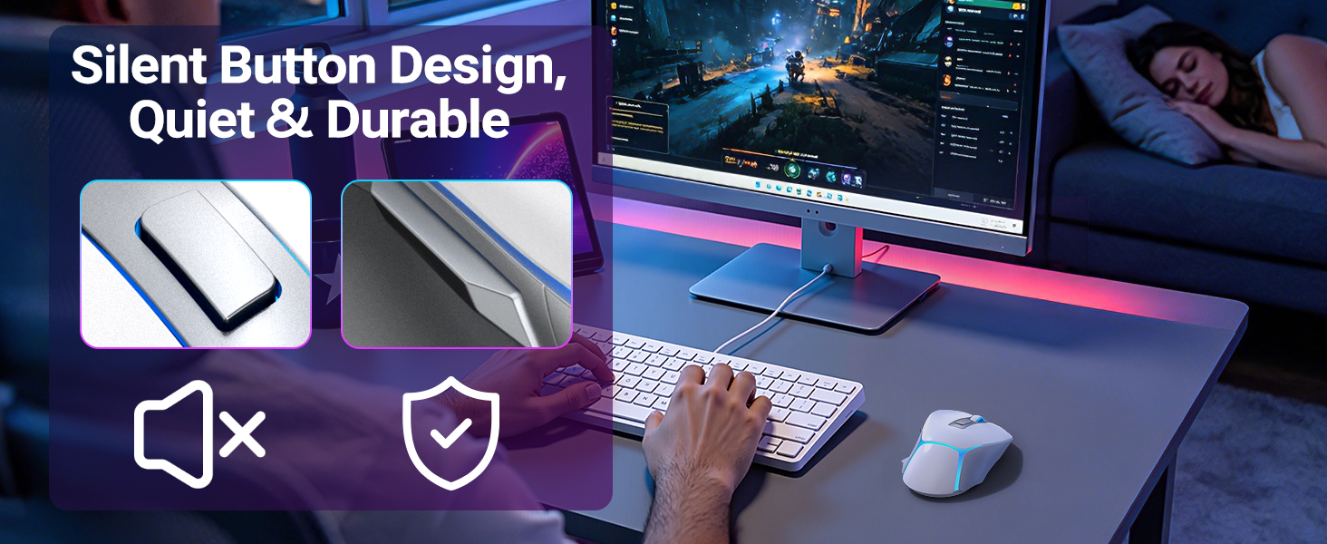 wireless gaming mouse