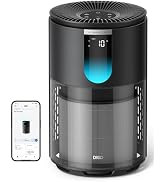 DREO Smart Air Purifier for Home Bedroom Up to 1176 Ft², 3 in 1 HEPA Filters, 18dB Ultra Quiet, A...