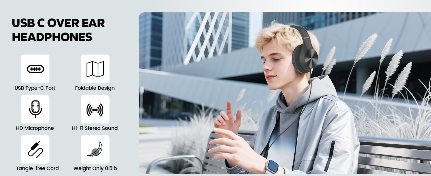 usb c headphones