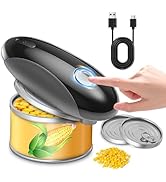 Electric Can Opener,One-Touch Safety Automatic Can Opener,Smooth Edge,Hands Free,Food Safety,Kitc...