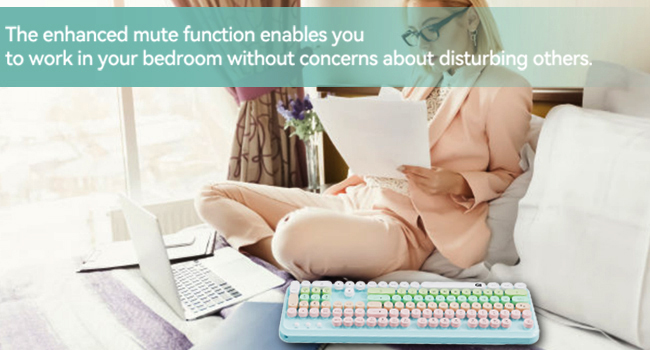 Wireless Keyboard and Mouse Combo