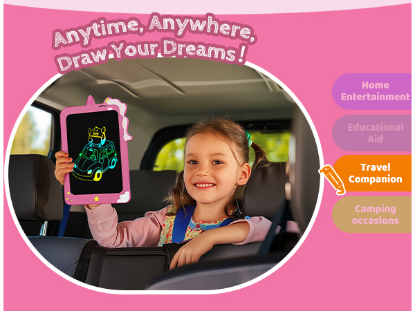 LCD Writing Tablet for kids Doodle Board drawing pad