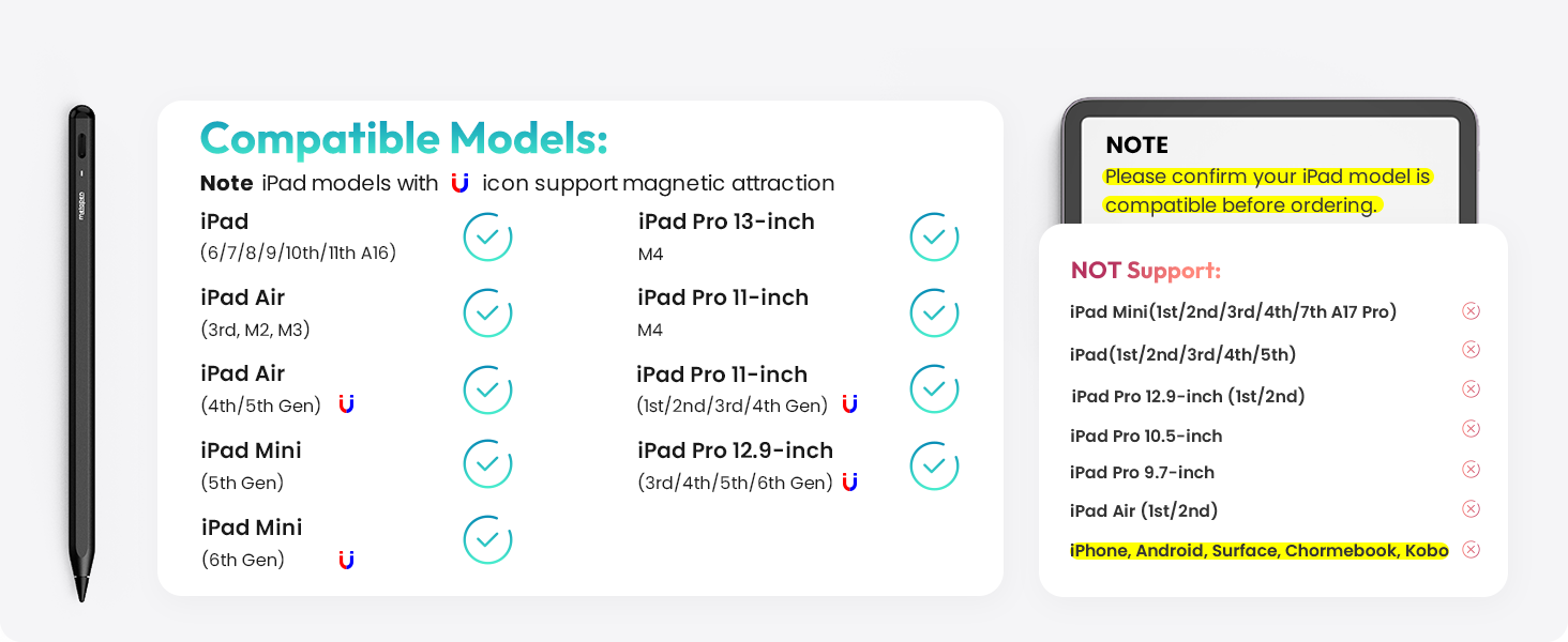 Compatible iPad Models