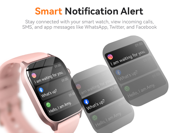 smart watch with message notification