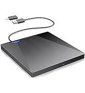 External CD DVD Drive USB 3.0 Type-C, VersionTECH. Portable USB C Superdrive Burner Player Writer...