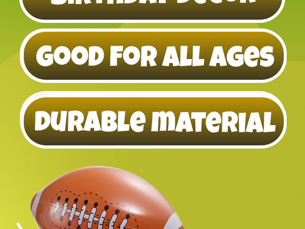 Football party decoratoins football party favors football birthday decor goodie bag stuffers
