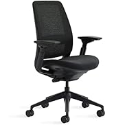 Steelcase Series 2 Office Chair - Ergonomic Work Chair with Wheels for Hard Flooring - with Back ...