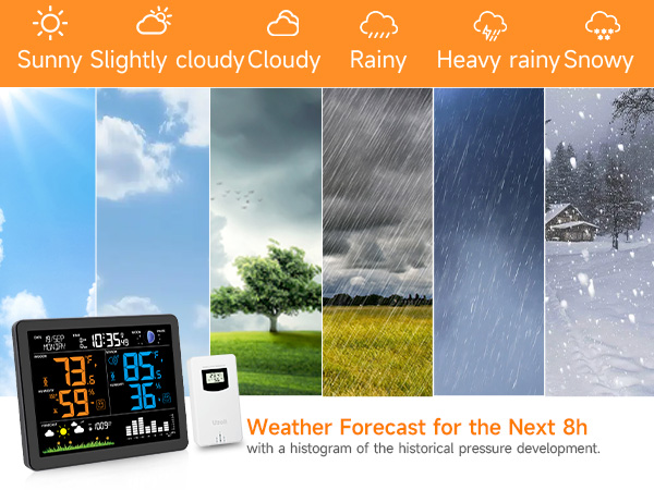 wireless weather station indoor outdoor