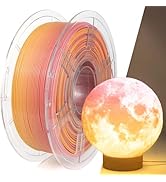 IEMAI PETG Filament 1.75mm, High-Speed 3D Printer Filament for 30-600mm/s Fast Printing, Color Ch...